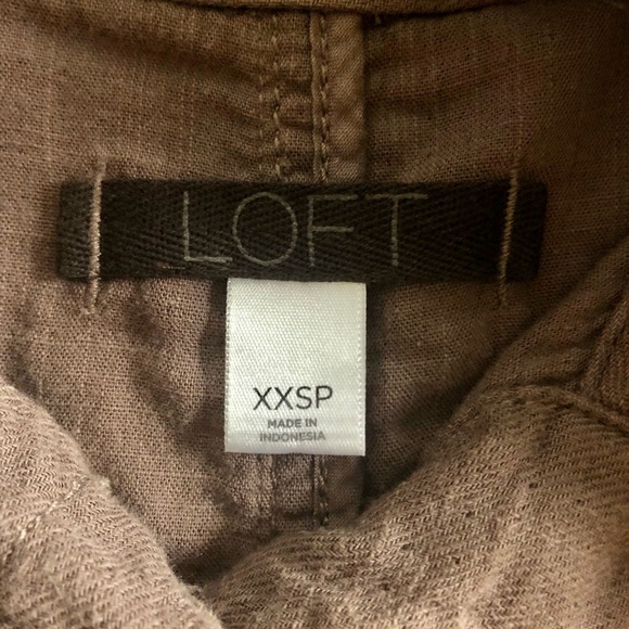 🌿 LOFT Lightweight Utility Jacket XXSP (Petite) - Picture 6 of 10